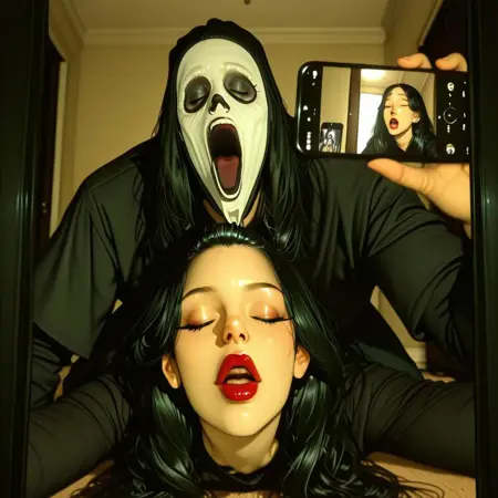 Ghostface Selfie