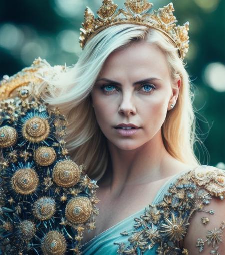 (Cinematic Photo:1.3) of (Realistic:1.3),(Angry:1.3) (dark shot:1.4), 80mm, 22 yo woman, beautiful detailed face, black, medium breast, (Charlize Theron:), in dress, flower meadow around soft light, sharp, exposure blend, medium shot, bokeh, (hdr:1.4), high contrast, (cinematic, teal and orange:0.85), (muted colors, dim colors, soothing tones:1.3), low saturation, (hyperdetailed:1.2), (noir:0.4), (intricate details:1.12), hdr, (intricate details, hyperdetailed:1.15), (skin texture, hyperrealism, soft light, sharp:1.2)Princess woman, Blue, Pastel, glitter, dramatic, dreamy, pastel, Watercolor, Whimsical, Delicate, ornate gold seashell crown, perfect body, full body, dreamy, pastel, Watercolor,epic realistic, photo, sharp focus, documentary film footage, high resolution photography, texture skin pores, real person, detailed skin texture, cinematic movie image, upper body shot, movie grain, cinematography, intricately detailed, crafted, meticulous, magnificent, maximum details, extremely hyper aesthetic,Highly Detailed,(Art Deco:1.3),(Photorealism:1.3),(Classical Realism:1.3),(Fujifilm Superia:1.3),naturalism,land Art,regionalism,shutterstock contest winner,trending on unsplash,featured on Flickr