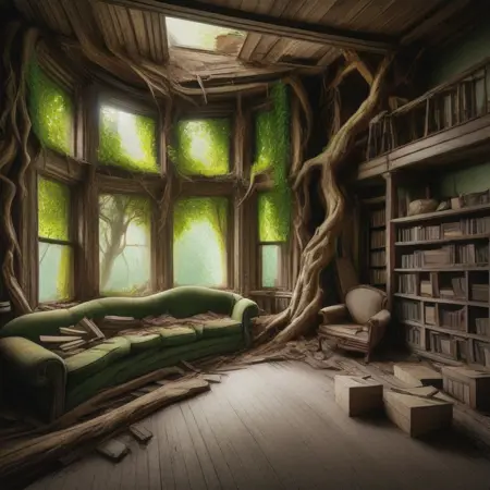 Kaguya Ი︵𐑼 - ˚- OC ⋆⭒˚.⋆🪐 - Three house/Living room