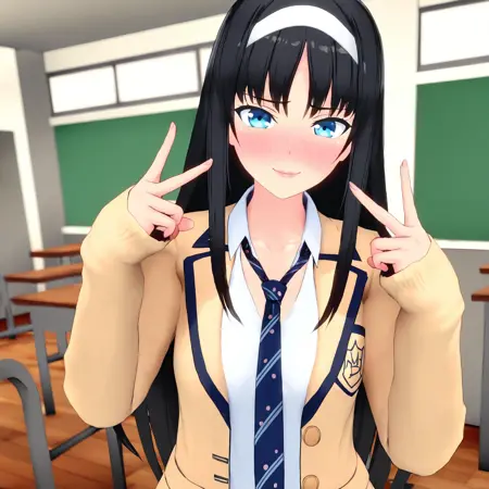 Blendy 3D Style/Akiha for SDXL-ILL