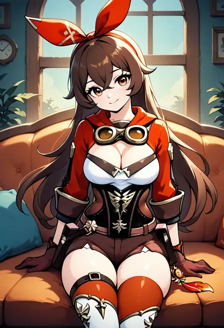 Amber: Outrider of Favonius | 安柏 (Genshin Impact) [Illustrious]