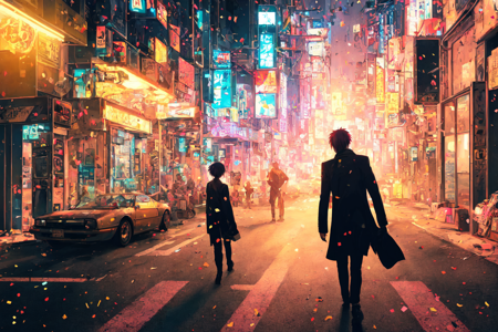 (masterpiece), (best illustration), anime background,90s high school hallway , semi realistic, ring lighting , rim lighting, cinematic, cyberpunk:1, confetti falling, (extremely detailed CG unity 8k wallpaper),(masterpiece), (best quality), (ultra-detailed), (best illustration),(best shadow),perfect lighting , perfect anatomy , vivid colors, BgAniDusk