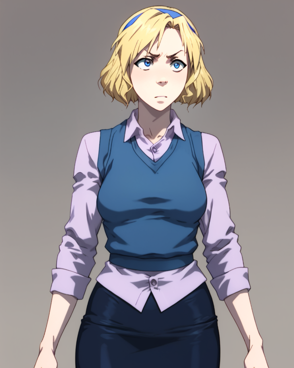 score_9__score_8_up__score_7_up__break__solo__1girl__sarah_dubois__short_hair__blonde_hair__blue_hairband__blue_sweater_vest__long_sleeve_purple_shirt__pencil_skirt__heels__front_view_361535456(2).png