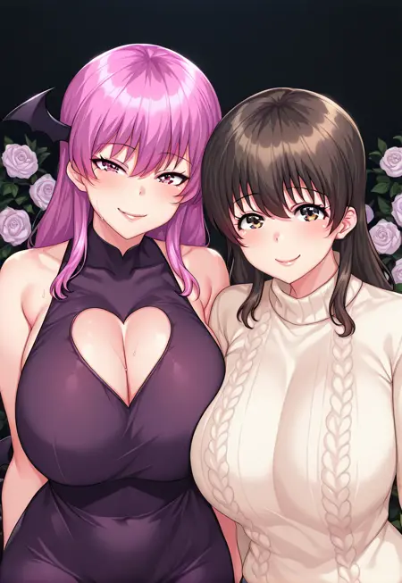 MILFs Amamiya Manaka and Mana (ORCSOFT / GuhanShounen) (IL)