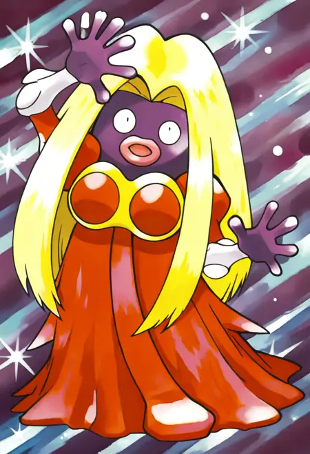 Jynx: Bad Luck Pokemon | ルージュラ (Pokedex #0124) [Illustrious]