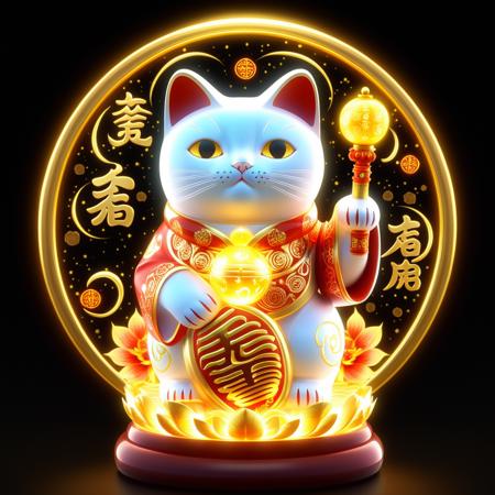 Zhaocai mao - Chinese Fortune Cats V1