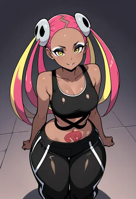 Plumeria: Team Skull Big Sister | プルメリ (Pokemon) [Illustrious & Pony & SD1.5]