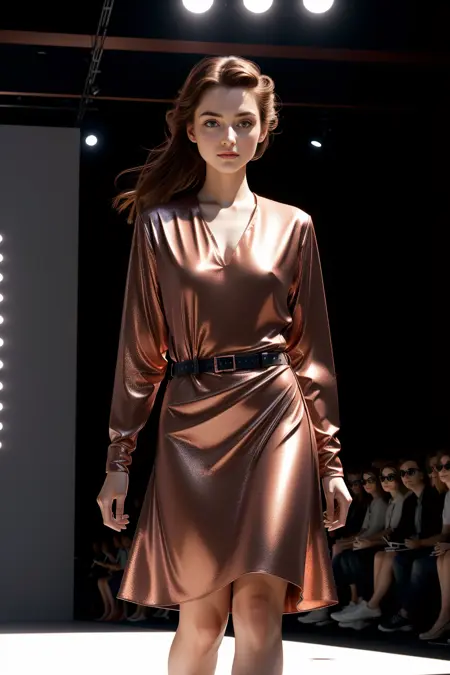 Simple Silk Dress
