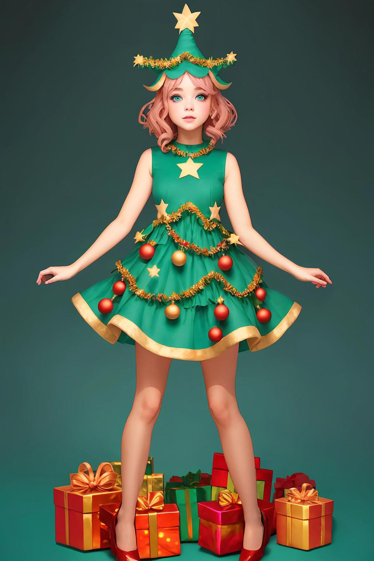 Christmas Tree Dress image by Montitto