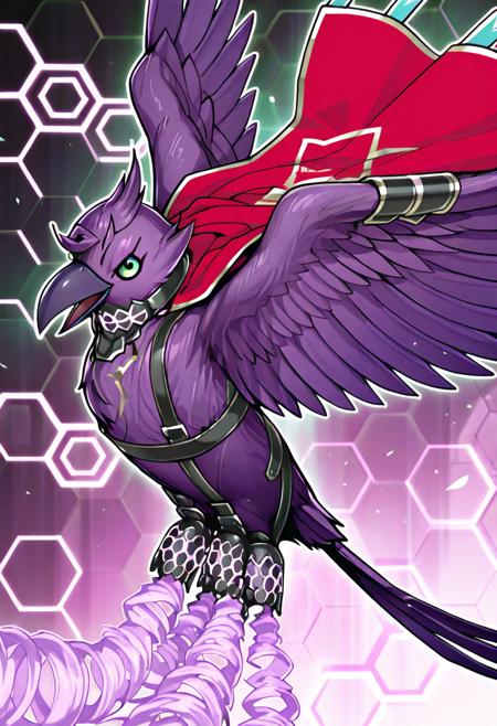Majespecter Crow (Yu-Gi-Oh!)-Illustrious Majespecter_Crow-IL