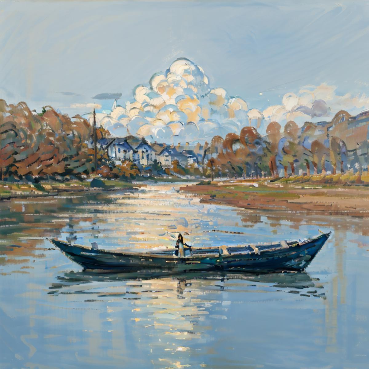 Anchemix oil painting Monet 暗可油画 莫奈风格 image by Anchemix