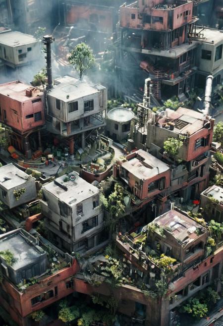 (A BUILDING MODEL MADE BY HAND, tilt-shift photography, the photo shows urban scenery, EXTRA LONG SHOT:1.3),
(pastel neon niji colors, terraforming mecha-Pyramid Like drdnght machine hovering above planet earth 20000 bc, Tower of Babel, winding pipes winding up, spiral pipes, Huge robot maintenance cabin), 
(Fluorescent color tints, urban city   window view),
industrial|machine|pipes|Screen|Monitor|Signboard_Details,
Metal|Glass|Leather|mecha_Texture,
atmospheric haze, Film grain, cinematic film still, highly detailed, high budget, cinemascope, moody, epic, OverallDetail, gorgeous, 2000s vintage RAW photo, photorealistic, candid camera, color graded cinematic, eye catchlights, atmospheric lighting, skin pores, imperfections, natural, shallow dof,
extremely detailed, caveruinsPOV, treehouse, xtower, industrialbuilding, spstation, (((Architecture physical model))),