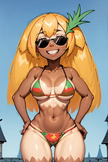 Pineapple Toppin Gal (Pizza Tower/minus8)