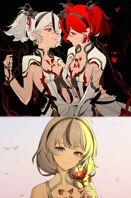 [NOOBXL]camellia/lady flora|椿/花女|ツバキ|--wuthering waves|鸣潮|鳴潮