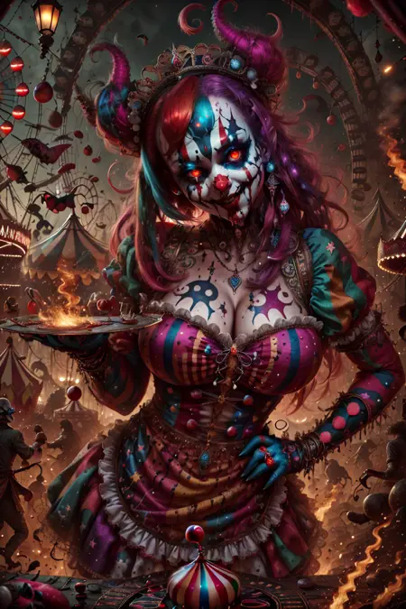 🎪🎪Infernal Carnival🎪🎪 1.5 Lora