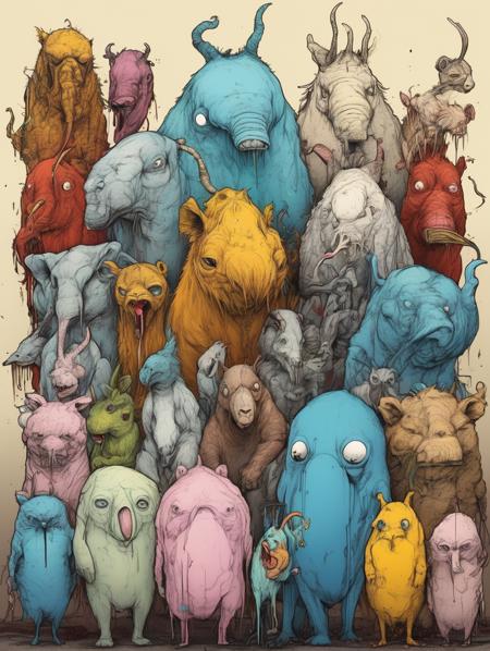 Alex Pardee Style SD XL