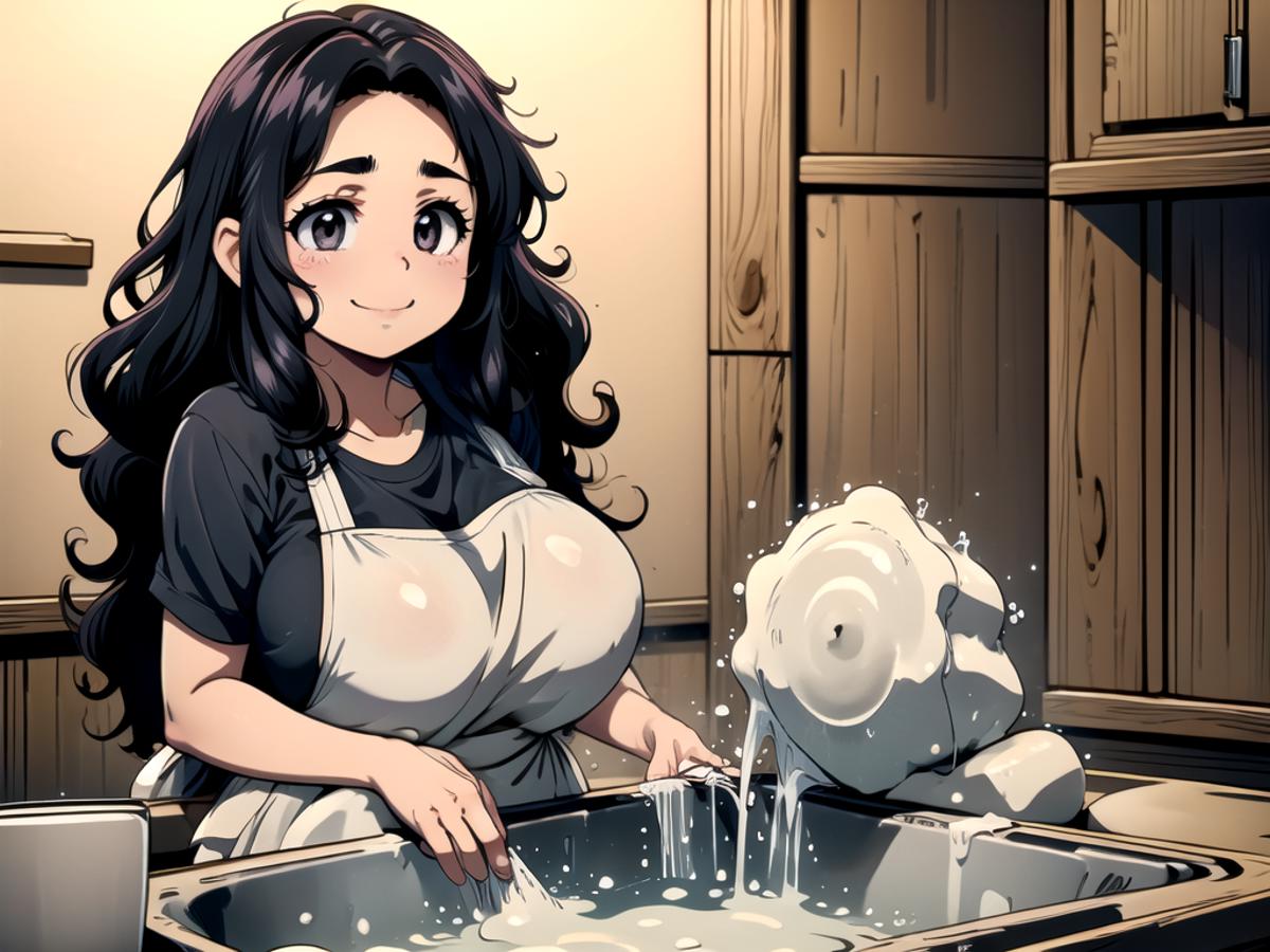 washing dish image by saehara151