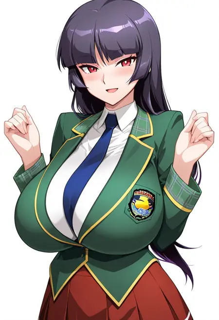 St.Torea School Uniform - Kareshi Inai Reki = Nenrei Ja, Doushite Ikenai noyo!? Sei Torea Gakuen Renai Kinshirei  [ Illustrious / pony ]