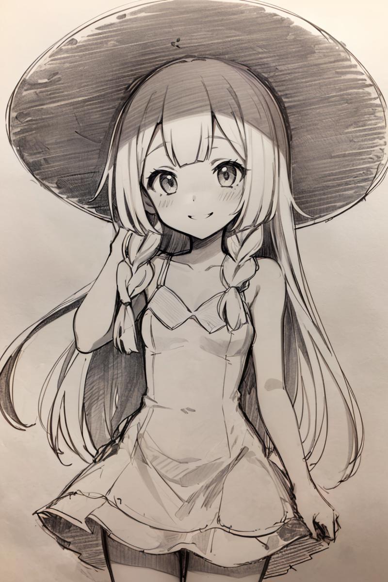 Lillie リーリエ / Pokemon image by CitronLegacy