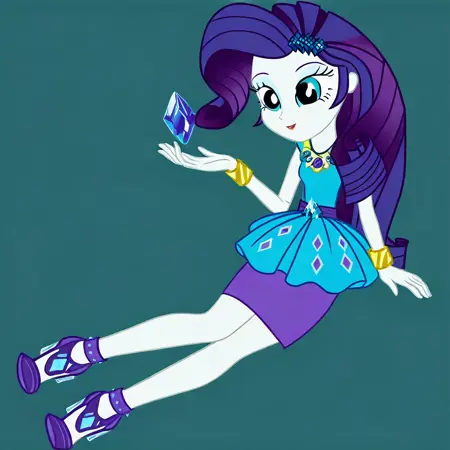 LoRa rarity equestria Girls V1 ILLUSTRIOUS version