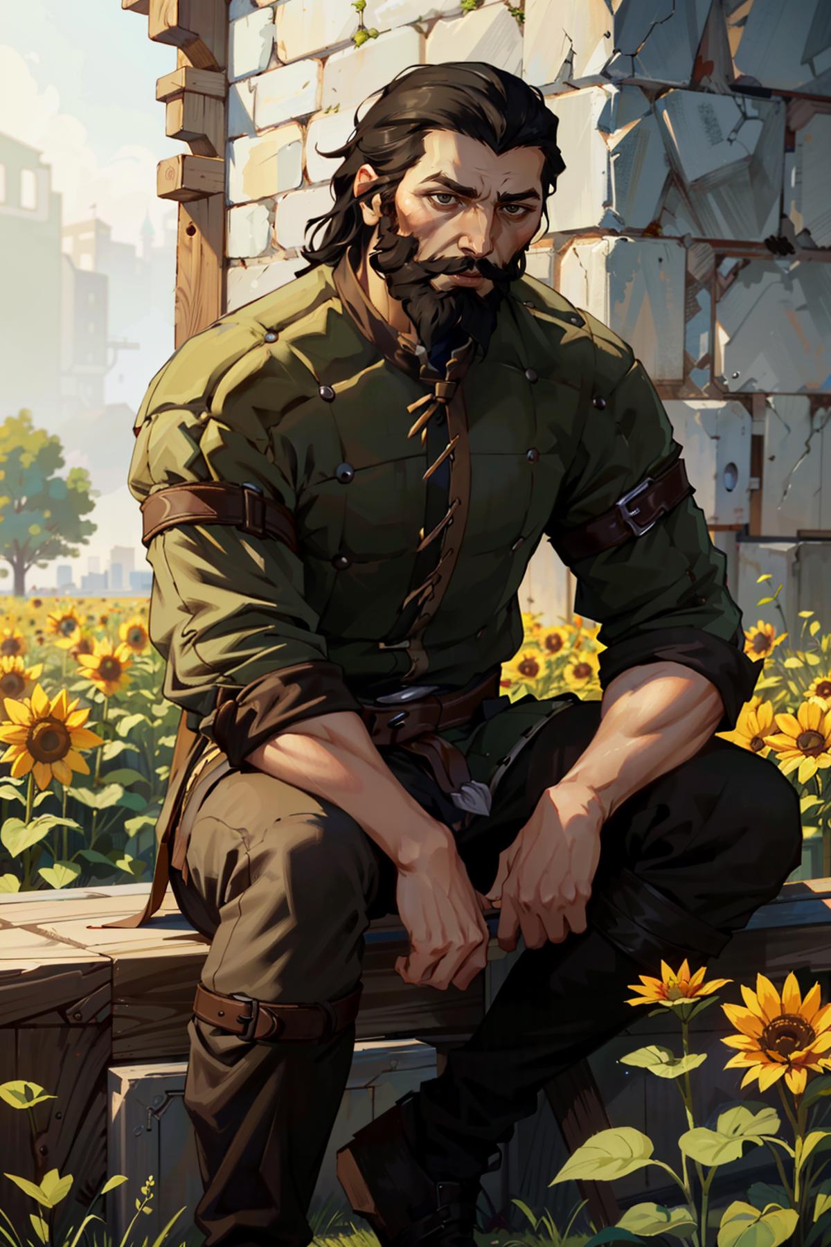 Blackwall from Dragon Age: Inquisition image by BloodRedKittie