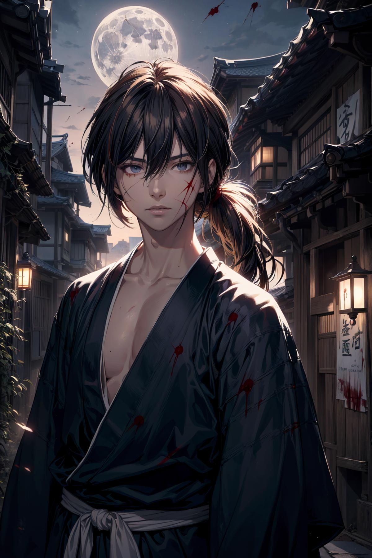 Kenshin Himura (Rurouni Kenshin) image by barusu07