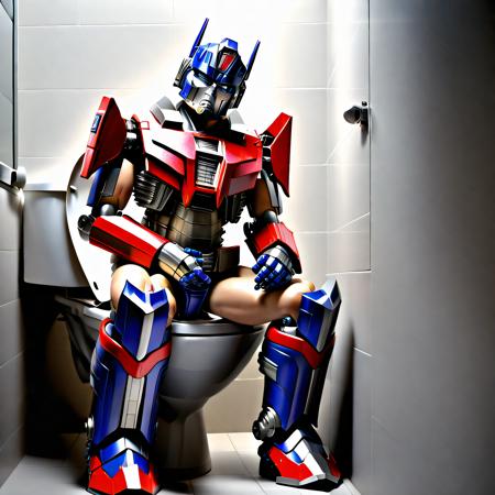 the_shidder sitting on the toilet
