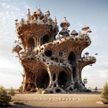 <lora:Mycelium:1>cinsdia,building