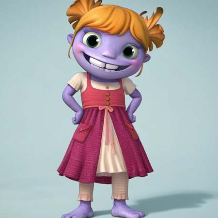 [COMMISSION] Gina Giant (Wallykazam!) v1.0