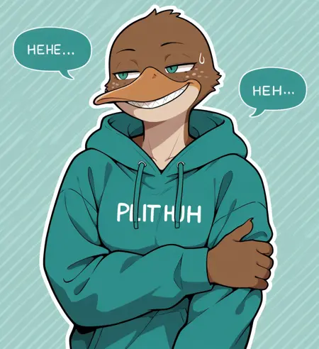 Laughing Text
