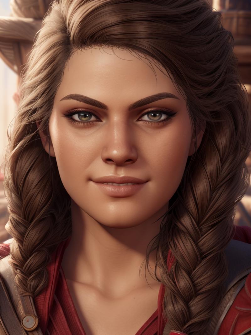 Kassandra from Assassin's Creed Odyssey image by infamous__fish