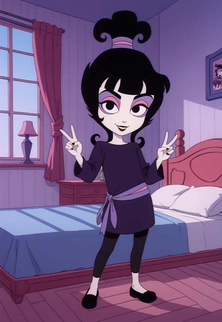 Lydia Deetz (Beetlejuice) 2 Outfits Home Outfit V1