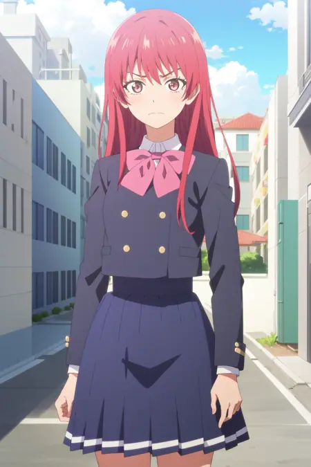 Saki Saki / 佐木 咲 ( Kanojo mo Kanojo / Girlfriend Girlfriend / Kanokano / カノジョも彼女 ) Anime Design