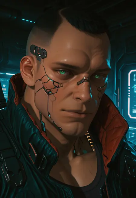 Jackie from Cyberpunk 2077 [IllustriousXL]