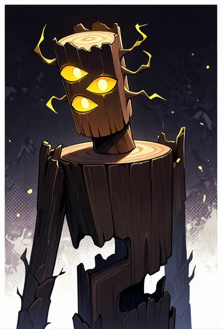 The Creaking -- Minecraft Illust