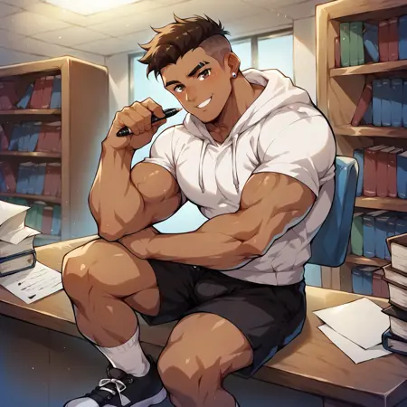 Cardinal of Sin's Cocky Campus Style (Pony)