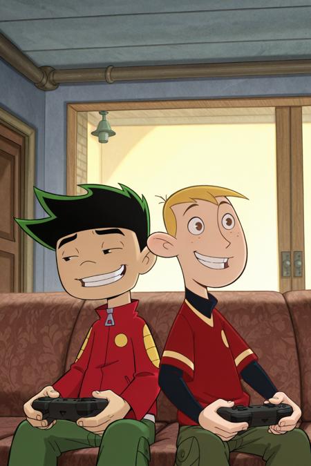 Jake Long & Ron Stoppable - American Dragon / Kim Possible V1