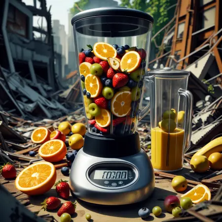 post-apocalyptic blender