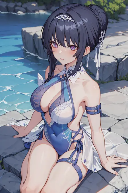 Yae-Herrscher of Origin-Swimsuit
