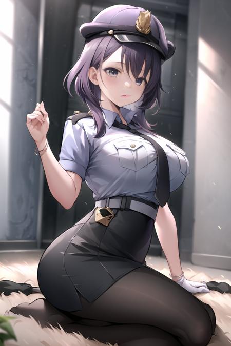 anime girl cop
