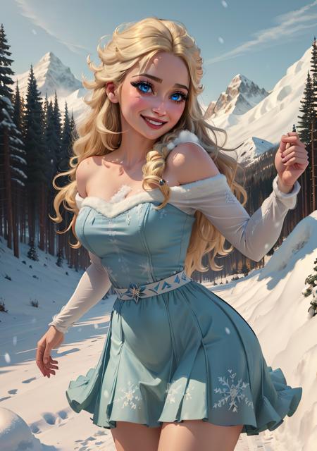 Elsa (Frozen) Disney Princess, by YeiyeiArt - v1.0