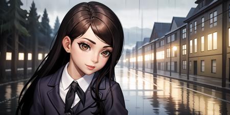 <lora:PolinaTinyBunny:0.57>, PolinaColor, a girl, brown eyes, coat, (field, autumn, evening, rainy weather, lush clouds, medieval ages:1.2),(best quality:1.1), (masterpiece:1.2), high quality shadow, beautiful detailed, (high detailed skin, skin details),(wide_landscape,8k), beautiful face, detailed eyes , depth of field, dramatic light, best quality, highres, best shadow, best illumination