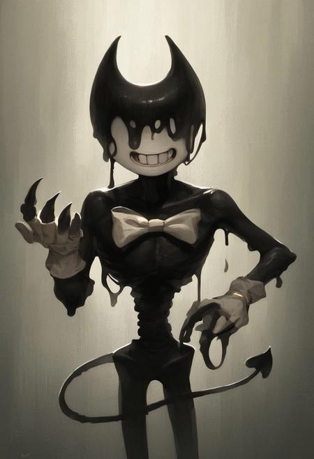 Ink demon bendy ( bendy and the ink machine) V1