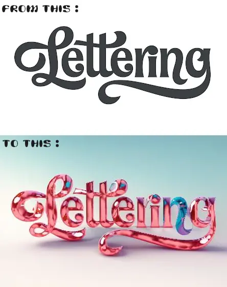 3D Lettering