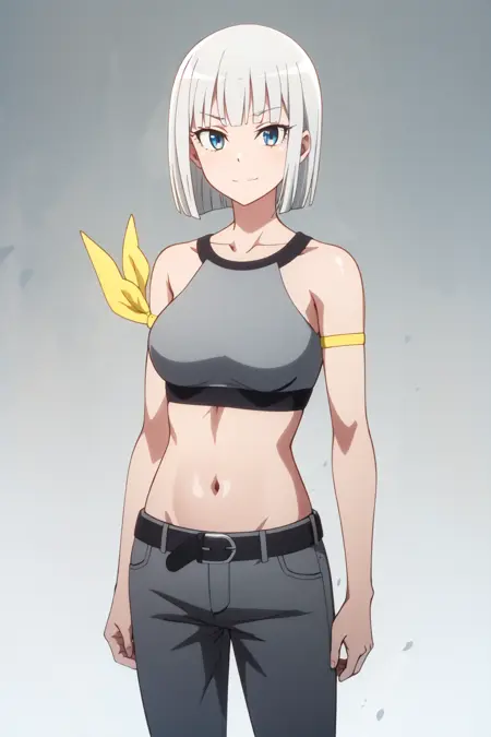 Gina Boyd / ジーナ・ボイド ( How Heavy Are the Dumbbells You Lift ? / Dumbbell Nan Kilo Moteru? / ダンベル何キロ持てる? ) Anime Design