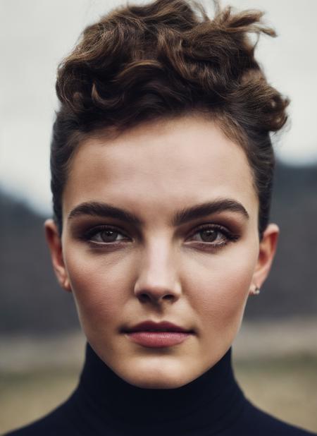 <lora:lora_camren_bicondova:1>, A stunning intricate full color portrait of (sks woman:1),
wearing a black turtleneck,
epic character composition,
by ilya kuvshinov, alessio albi, nina masic,
sharp focus, natural lighting, subsurface scattering, f2, 35mm, film grain