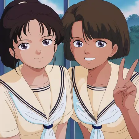 Mayumi & Kiwako / 真弓&紀和子 (Twilight Q: Time Knot: Reflection / トワイライトQ: 時の結び目 REFLECTION)