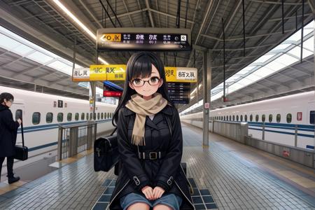shinosaka, train station, scenery, real world location,