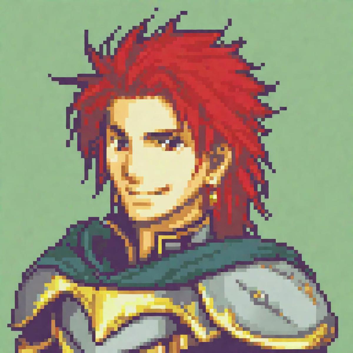 SDXL Fire Emblem GBA Style Portraits | Pixel Art image by cruzer97