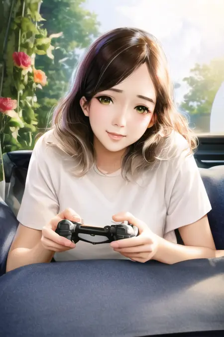 Holding Gamepad Pose
